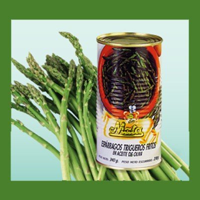 Green Baby Asparagus in olive oil MATA