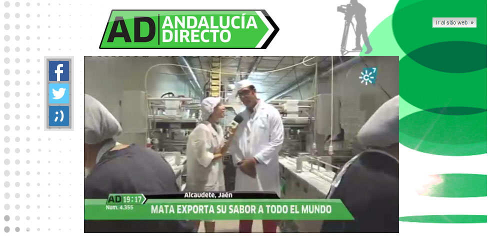 Andalucía Directo visita Productos MATA [Ver vídeo minuto 00:43:00]