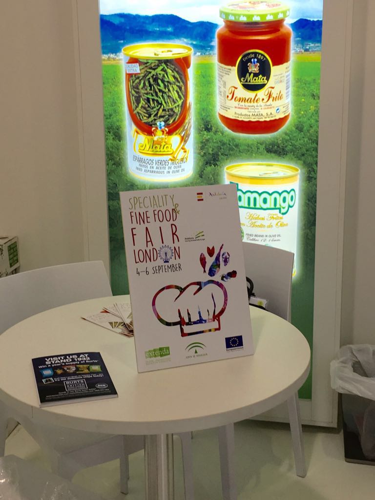 Productos Mata will be at the Speciality & Fine Food Fair London 2016 –  @Speciality_Food –  Stand 2163A #SFFF16
