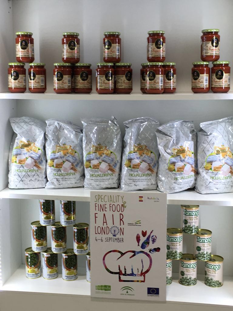 Productos Mata expone sus productos en la feria internacional de alimentación Speciality & Fine Food Fair London 2016 #SFFF16 @extendajunta
