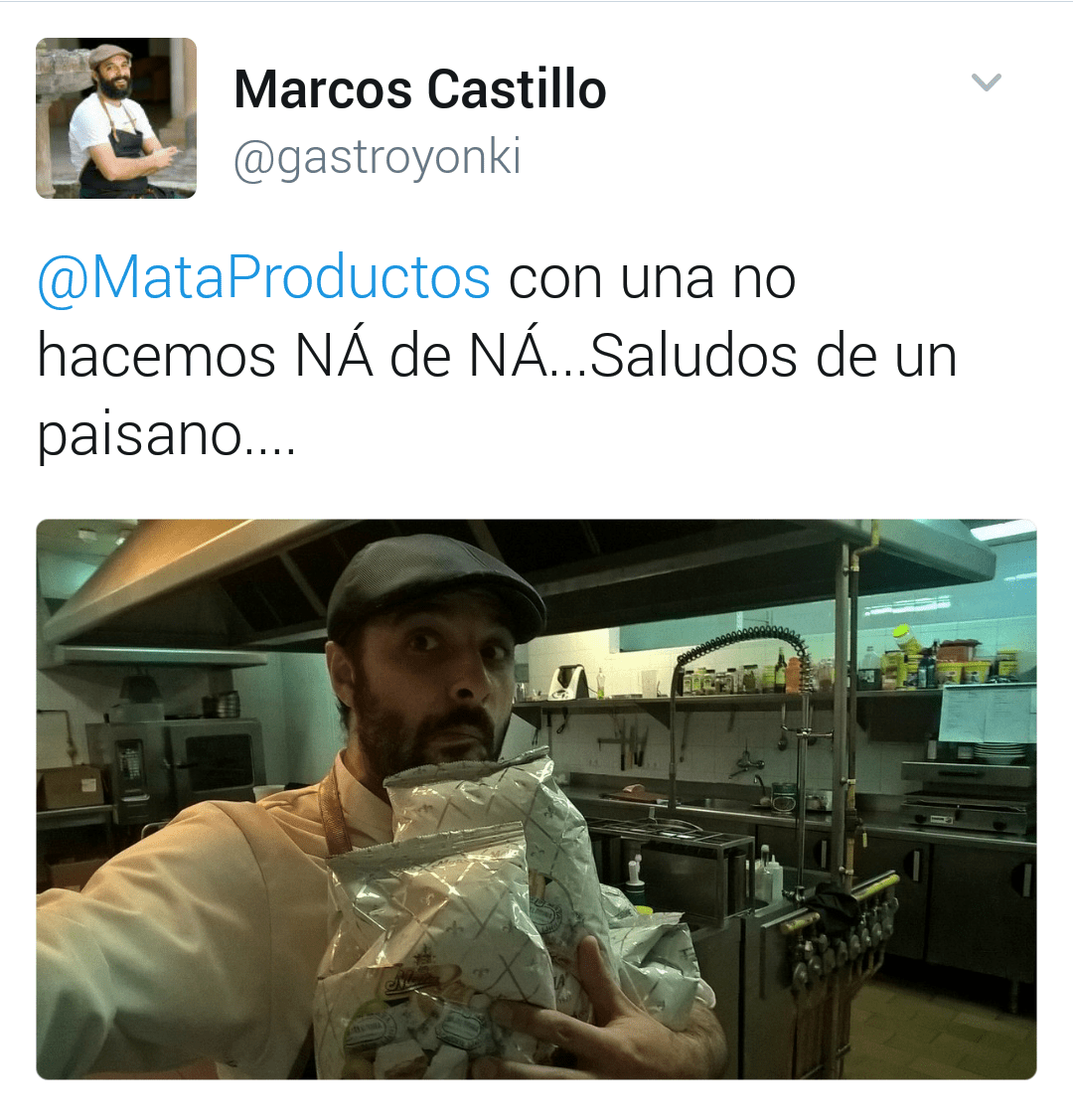 Muchas gracias por la fotografía Marcos (@gastroyonki). Seguimos tu trabajo. Felicidades.