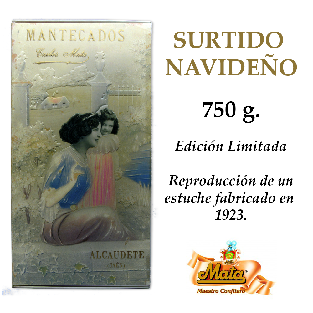 Edición Limitada. Surtido Navideño en esta exclusiva caja, reproducción de un estuche fabricado en 1923. [Solo disponible en nuestra tienda de Alcaudete]