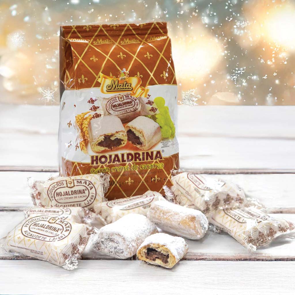 1 kg - Hojaldrina® de MATA Rellena con crema de cacao