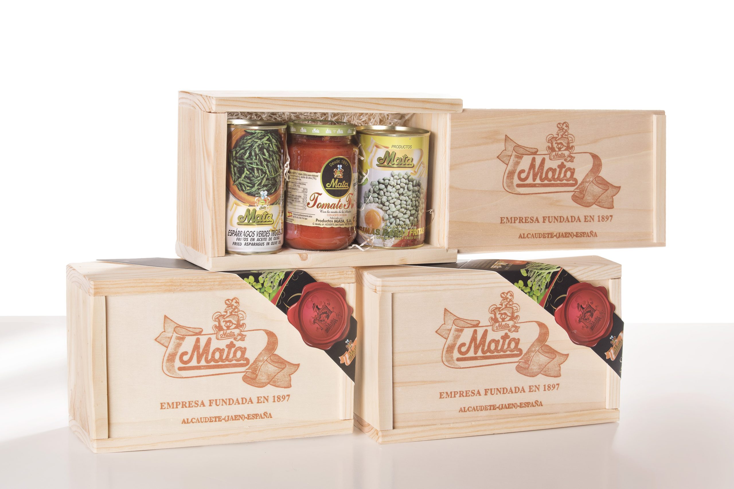 Pack Estuche de Madera