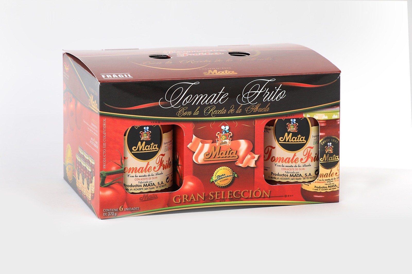 Pack 6 Tomate Frito Mata 370g