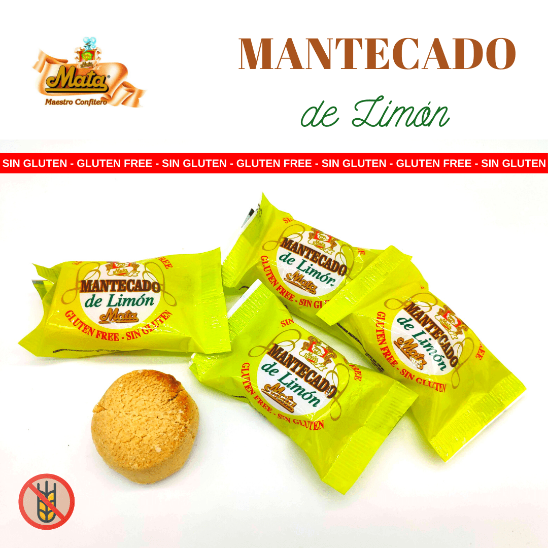 Mantecado de Limón [SIN GLUTEN]
