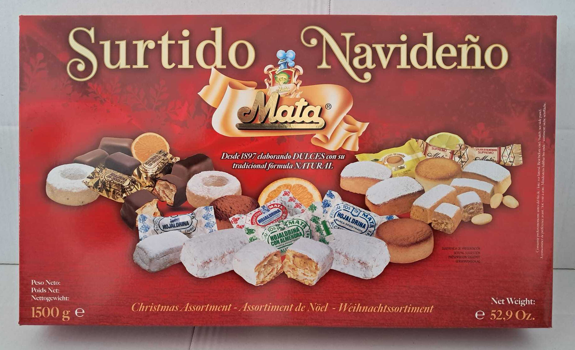 SURTIDO NAVIDEÑO 1500 g